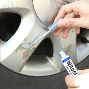 Penna di riparazione del graffio del mozzo della ruota dell'automobile d'argento della vernice di spruzzo del mozzo della ruota della lega di alluminio