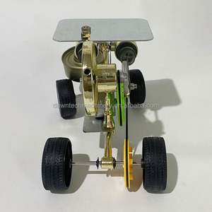 Modèle d'expérimentation de moteur Stirling à air chaud, jouet éducatif scientifique de physique, moteur de voiture, cadeau, jouet expérimental à vapeur - Product Image 5