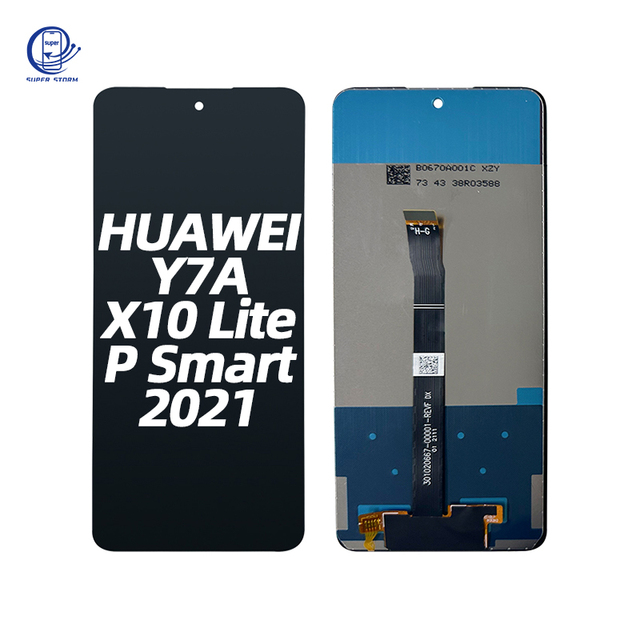 Original Mobile Phone LCDs for HUAWEI Honor LCD Touch Screen Display for HUAWEI Y7A P Smart 2021 Honor X10 Lite