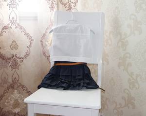 Conjuntos de Ropa para Niños al por Mayor, 2 Piezas, Jeans Casuales, Vestido sin Mangas con Cinturón de Flores y Abrigo para Niñas, de China - Product Image 4