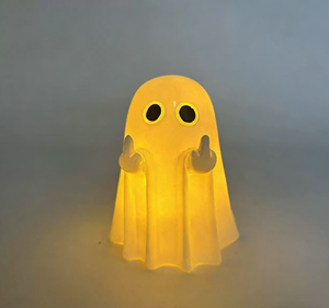 Adornos <span class=keywords><strong>de</strong></span> Fantasmas <span class=keywords><strong>de</strong></span> Halloween <span class=keywords><strong>de</strong></span> Resina Pintada con Diseño <span class=keywords><strong>de</strong></span> Corazón con Dedo Medio, Lindos y Ecológicos, Inspirados en TV/<span class=keywords><strong>Películas</strong></span> y Dibujos Animados, ¡Venta Caliente! - Product Image 5