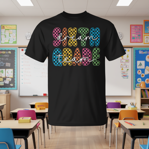 T-shirt pour professeurs de la Dream Team de sixième année, retour à l'école - Product Image 3
