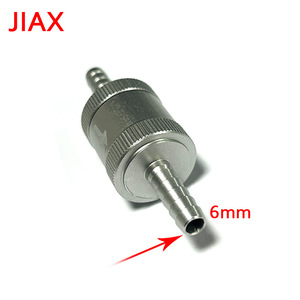 Clapet anti-retour en aluminium 4 6 8 10 12 mm à connexion rapide unidirectionnel pour conduites de carburant et d'huile à température normale - Product Image 4