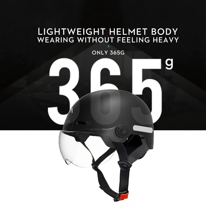 Unisex 1080P Hd Slimme Helm Camera Lichtgewicht 365G Fietshelm Met App Voor Fiets En Motorfiets