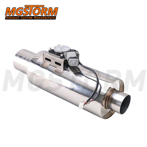 Silenciador de Escape para Automóvil con Válvula, Diámetro 6.26'', Cuerpo 21.65'', Longitud Total, Escape Valvetronic, Silenciador de Válvula de Acero Inoxidable - Product Image 4