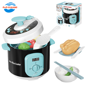 B/O Autocuiseur et bouilloire acousto-optiques, <span class=keywords><strong>jouet</strong></span> de simulation de cuisine, cuiseur à riz, petits appareils électroménagers - Product Image 4