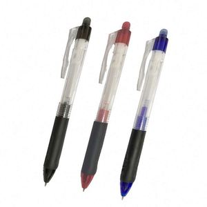 Bolígrafos de Gel Retráctiles con Borrador, Punta Fina, Tinta Negra, Azul y Roja, con Logotipo Personalizado, para Dibujar y Escribir - Product Image 1