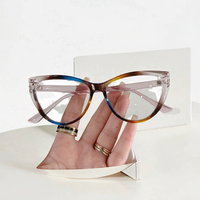 Lunettes de vue unisexes Everglint Optical, monture œil de chat, diamant solide, photochromiques, anti-lumière bleue, personnalisables