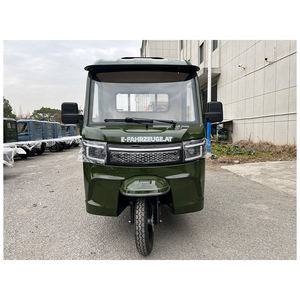 Triciclo de 3 ruedas Cubierta de refugio de triciclo de carga espaciosa Rendimiento robusto para entrega de alimentos - Product Image 5