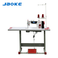 Machine à coudre industrielle à point droit à entraînement direct par ordinateur à aiguille simple JAOKE JK-A8, 550W, lubrification automatique
