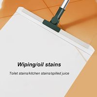 Serpillère à long manche en plastique, raclette multi-usages pour sols de salle de bain, nettoyant durable et écologique, anti-adhésif pour cheveux