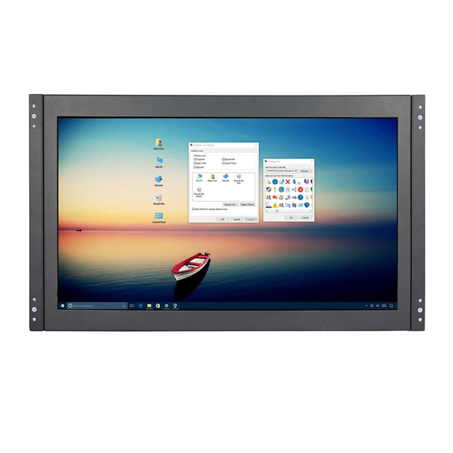 Touchscreen Monitor 1920*1080 Open Frame 13 Inch 16:9 Ratio 13.3" IPS LCD Panel Capacitive Touch Screen Desktop 12 Months 1-year