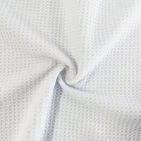 Serviettes de golf en microfibre gaufrée super absorbantes, multi-usages, couleur unie, personnalisables avec logo, avec clips et œillets – Vente en gros à prix réduit