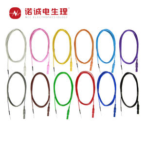 Elektroda Jarum Subdermal Sekali Pakai Bebas Alkohol NCC SNEP1 dengan Kabel PVC 2000mm untuk Pengujian Neurofisiologi Klinis - Product Image 2