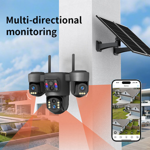 Système de caméra IP de sécurité domestique intelligent 4G HD à énergie solaire IP67 avec vision nocturne pour les zones éloignées et les entreprises - Product Image 3