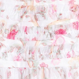 Vestido de primavera para niñas de 11 a 14 años, dulce vestido de malla estampado con cuello de fiesta de cumpleaños para niñas de 11 años para niños de 13 a 14 años - Product Image 3