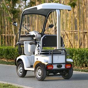 Двигатель OEM 650 Вт, бесщеточный, с питанием от батареи, инвалидный Электрический четырехколесный мобильный скутер с крышей - Product Image 2