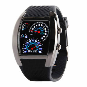 <span class=keywords><strong>2020</strong></span> nouveau haut marque LED numérique montres-bracelets unisexe Sport Silicone montre carrée alarme phase de lune répéteur pour hommes femmes bande - Product Image 1