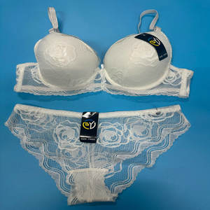 ชุดชั้นในลูกไม้ดันทรงลายดอกไม้2ชิ้นสำหรับผู้หญิงชุดชั้นในลูกไม้ขนาด CG042 36-42ราคา1.5ดอลลาร์ - Product Image 2