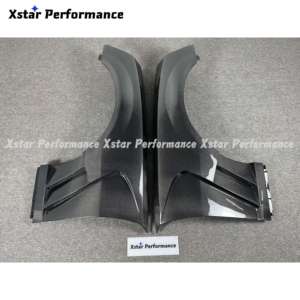 Garde-boue avant ventilé en Fiber de carbone de Style Xstar pour Chevrolet <span class=keywords><strong>Camaro</strong></span> Six Gen. LT SS 2016-2024 - Product Image 2