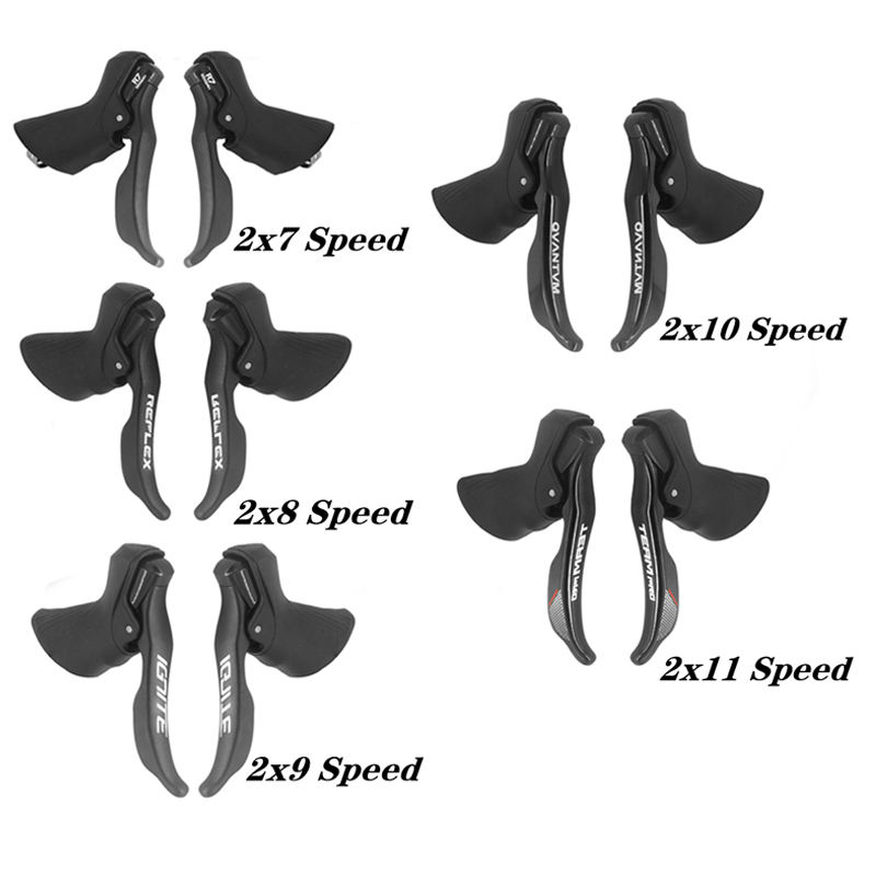 SENSAH Road Bike Shifters 2x7 2x8 2x9 2x10 2x11 Speed Brake Lever