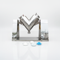 Mélangeur de poudre en acier inoxydable de haute qualité, mélangeur de poudre sèche de 50 kg, machine à mélanger les poudres alimentaires