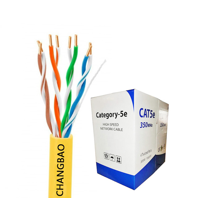 UTP Cat5e & Cat6 Ethernet Cables 4 Pair 23AWG 305m/1000ft Lan Cable UTP Cat5e/Cat6 4 Pair 23AWG 305m/1000ft Network Cables ODM