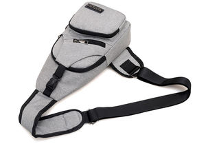 Personalizzato Singolo Sacchetto di Spalla Sacchetto della Vita Degli Uomini Con Porta USB di Ricarica - Product Image 5