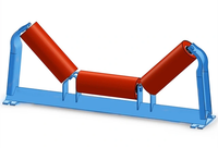 Rouleau porteur à bande, rouleau porteur à Impact, couverture en caoutchouc, poulie d'entraînement
