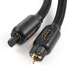 QINCROWN haut de gamme <span class=keywords><strong>Karma</strong></span> KPC-GR-1B Grande référence 2M câbles d'alimentation Audio Version ue cordon Audio isolé en PVC - Product Image 5