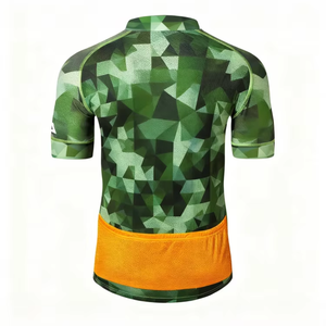 Maillot de cyclisme confortable, à séchage rapide, léger, élastique, avec option de logo personnalisé, coupe ajustée, pour la course sur route, la compétition, les sports de plein air - Product Image 2