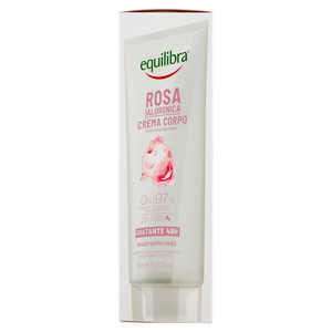 Equilibra, crema corporal, acción hidratante 48H, con extracto de Rosa Damasco, ácido hialurónico, potenciador de hidratación - Product Image 3