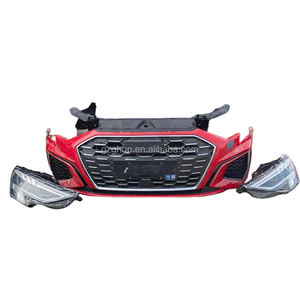 2021 2024 di alta qualità originale <span class=keywords><strong>Audi</strong></span> <span class=keywords><strong>A3</strong></span> S3 paraurti anteriore con griglia del radiatore Kit carrozzeria pezzi auto paraurti rosso - Product Image 6