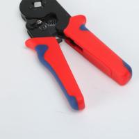 Pince à sertir carrée auto-ajustable à mâchoires dentelées HSC8 6-4A de qualité industrielle pour le câblage électrique professionnel