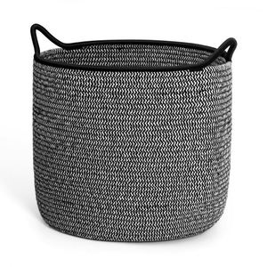 <span class=keywords><strong>Pots</strong></span> suspendus succulents grand support de plante panier de rangement en coton épais bohème fil mural avec coquille de noix de coco en bois - Product Image 3