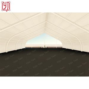 เต็นท์เก็บของทรงโค้งขนาด 30 เมตร หลังคาโค้งโปร่งแสง - Product Image 4