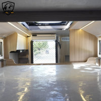 Huntoo Luxury Camper Truck Premium Slide in Truck Camper Rv Factory Small Travel Trailer Pickup Camper for Outdoor Camping