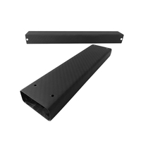 Tubes carrés en fibre de carbone de haute qualité personnalisés, de différentes tailles (40*50/40*60/60*50), pour équipements sportifs, meubles, drones