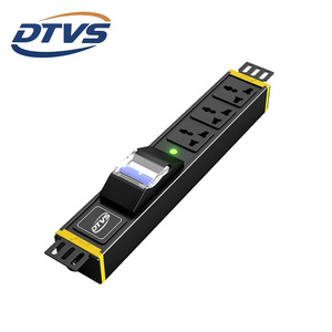 Industrial PDU daya tinggi | <span class=keywords><strong>32A</strong></span> 8000W dengan 3 soket Universal & saklar udara | Unit distribusi daya kabel mandiri - Product Image 1