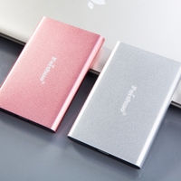 Feishuo Hard Disk eksternal portabel, kecepatan tinggi 3.0 750G 500G ke 2TB logam baru 1TB hadiah untuk Laptop