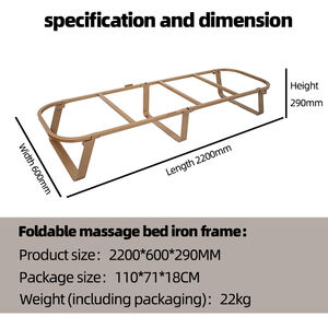 Nuovo Design <span class=keywords><strong>salvaspazio</strong></span> per la casa letto in metallo camera da letto pieghevole telaio letto singolo - Product Image 4