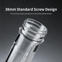 Préformes en plastique PET de 38 mm, qualité alimentaire FDA, sans BPA, vierges, 16g 90g, qualité bouteille, OEM ODM, marque JINTING, fourniture directe usine, vente en gros