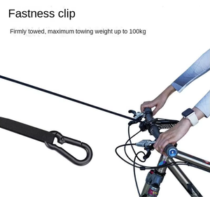 Corde <span class=keywords><strong>de</strong></span> remorquage pour vélo, corde <span class=keywords><strong>de</strong></span> traction pour vélo d'enfant, corde <span class=keywords><strong>de</strong></span> traction parent-enfant pour <span class=keywords><strong>VTT</strong></span>, <span class=keywords><strong>remorque</strong></span> pratique pour enfants, <span class=keywords><strong>VTT</strong></span> - Product Image 6