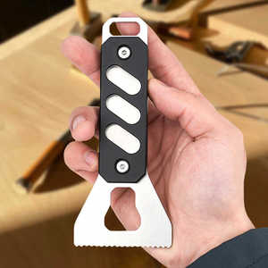 Aluminum Wood Glue Spreader Applicator Tool with Notched Tip for White PVA & Wood Repair, DIY <b>Gap</b> Filling - Product Image 4
