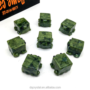 Venta al por Mayor <span class=keywords><strong>de</strong></span> Tallados <span class=keywords><strong>de</strong></span> Rana <span class=keywords><strong>de</strong></span> <span class=keywords><strong>Jade</strong></span> Verde Cristalino <span class=keywords><strong>de</strong></span> Alta Calidad, <span class=keywords><strong>Jade</strong></span> Xiuyan Pulido para Decoración del Hogar - Product Image 6