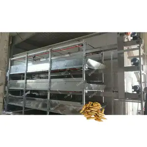 Línea de molinillo de residuos de alimentos industriales de Venta caliente Reciclaje de residuos de alimentos Black Soldier Fly Machine