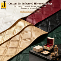 Jemery – Revêtement de surface en cuir silicone 3D gaufré, extensible et respirant, pour décoration de voitures de luxe – Fabricant OEM