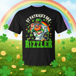 Camiseta Rizzler del Día de San Patricio, camiseta divertida para niños - Product Image 3