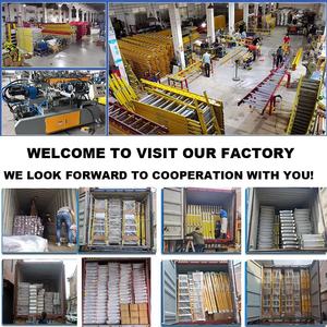 บันไดเคลื่อนที่คิงบริดจ์คุณภาพสูง 3 ขั้น สีเหลือง ทำจากไฟเบอร์กลาส ดีไซน์สำหรับงานอุตสาหกรรม พร้อมราวจับไฟเบอร์กลาสสำหรับงานอุตสาหกรรม - Product Image 6