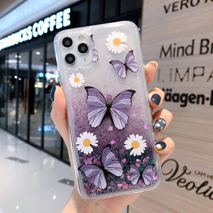 Funda de teléfono con purpurina de lujo para 15 <span class=keywords><strong>pro</strong></span> <span class=keywords><strong>Max</strong></span>, funda de teléfono con arenas movedizas, diseño personalizado para <span class=keywords><strong>iPhone</strong></span> 11 12 13 <span class=keywords><strong>14</strong></span> 15 - Product Image 2